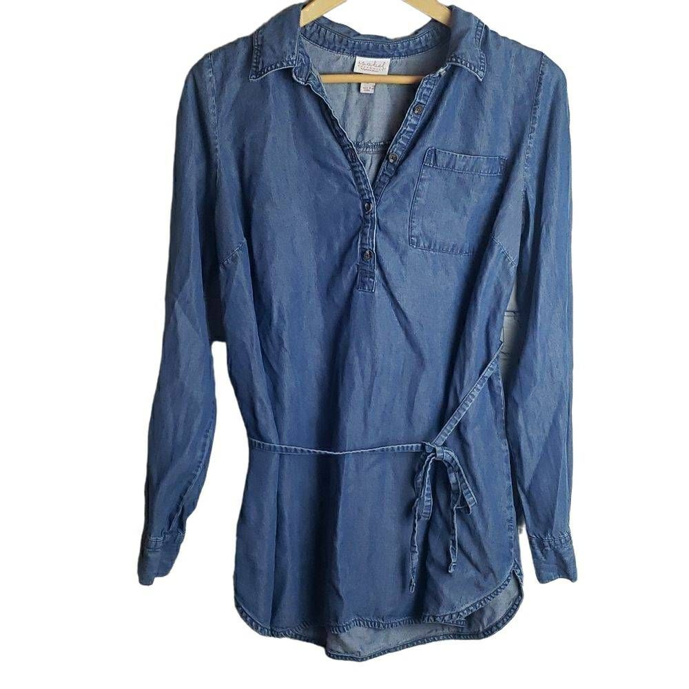 Isabel Maternity Longsleeve Lyocell Shirt‎
